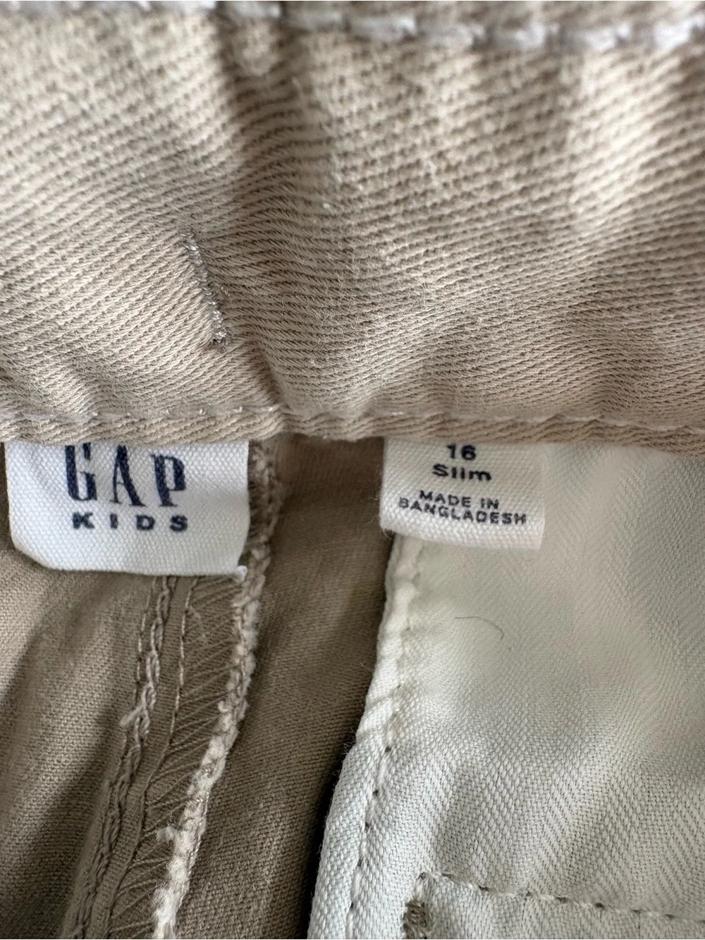 GAP Boy’s Chino Pants - khaki